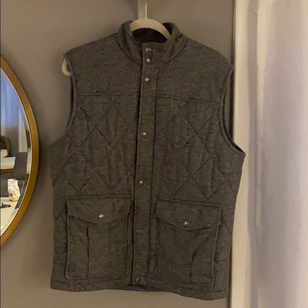 Banana republic grey vest